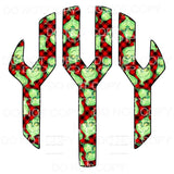 Grinch monogram letters put letters in notes please 