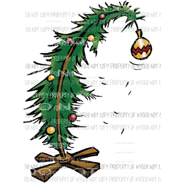 Grinch tree - Christmas Sublimation transfers Heat Transfer