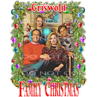 Griswold family Christmas #7420 Sublimation transfers - Heat
