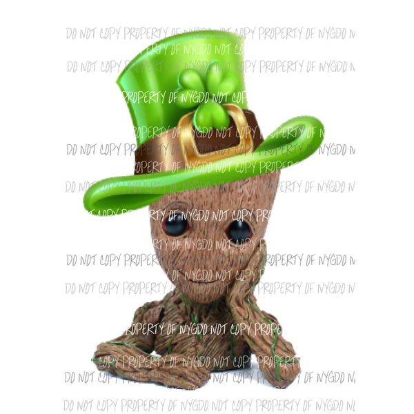 Groot St pattys day Sublimation transfers St Patricks Day Pattys day Heat Transfer