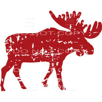 grunge moose #7423 Sublimation transfers - Heat Transfer