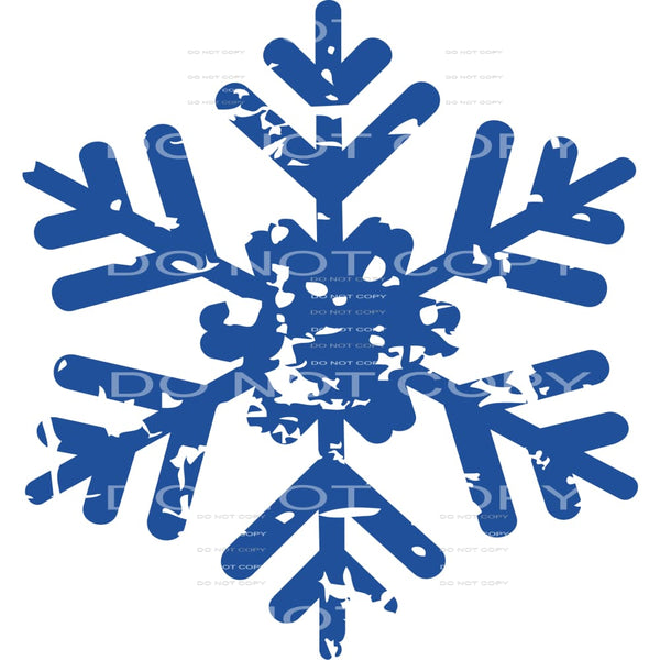 grunge snowflake #7426 Sublimation transfers - Heat Transfer