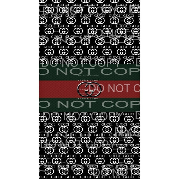 Gucci Logo Sheet #1 Sublimation transfers - 13 x 9 inches - 