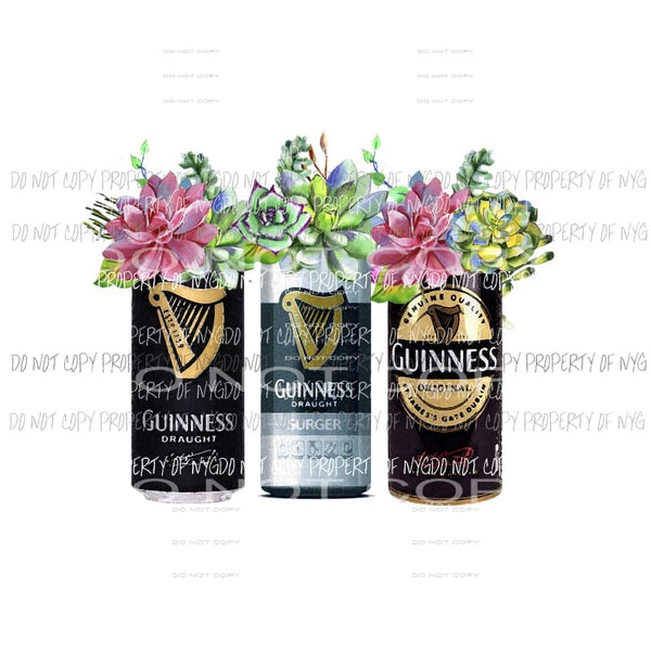 Guiness Beers Sublimation transfers Heat Transfer