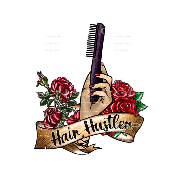 Hair Hustler # 2118 Sublimation transfers - Heat Transfer