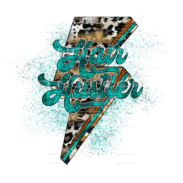 Hair Hustler # 2121 Sublimation transfers - Heat Transfer