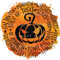 halloween #7597 Sublimation transfers - Heat Transfer