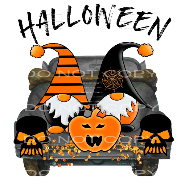 halloween gnomes #8592 Sublimation transfers - Heat Transfer