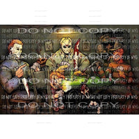 Halloween Horror Movie Freddie Sublimation transfers Heat Transfer