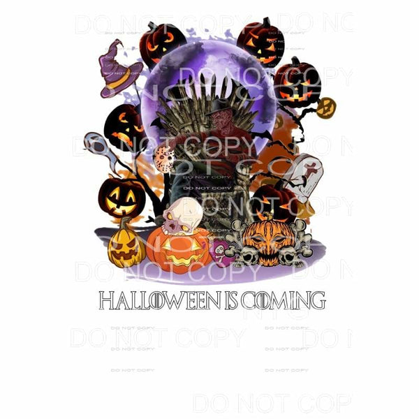Halloween Is Coming Freddy Krueger Friday The 13th Horror 