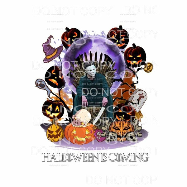Halloween Is Coming Michael Myers Halloween Horror Movie 