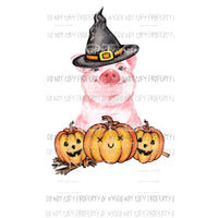 Halloween Piggy Sublimation transfers Heat Transfer