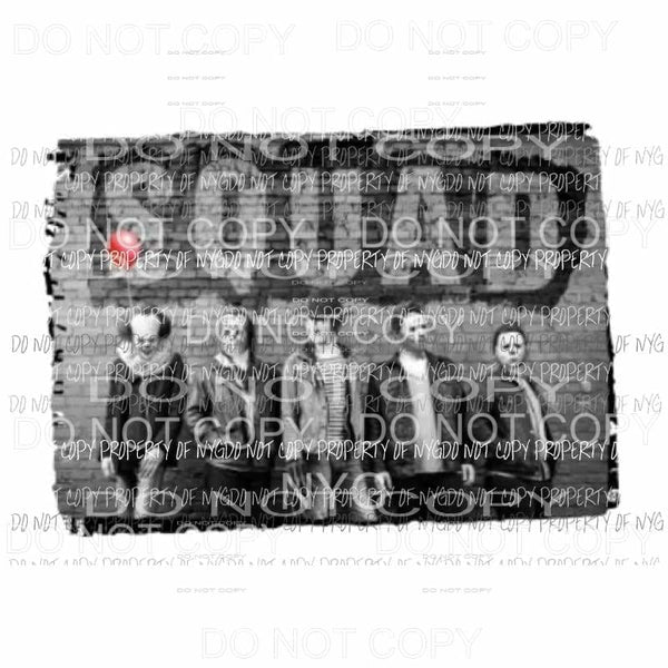 halloween squad Sublimation transfers Heat Transfer