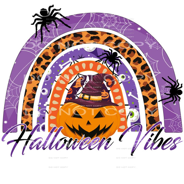 halloween vibes #8600 Sublimation transfers - Heat Transfer