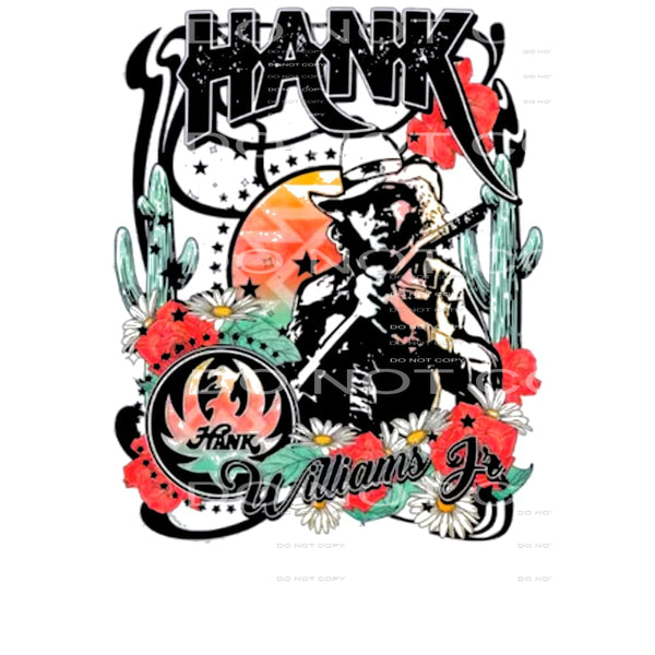 Hank Jr # 8082 Sublimation transfers - Heat Transfer Graphic