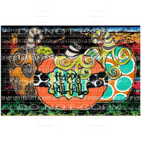 Happy Fall Yall 3 pumpkins with serape Sublimation transfers Heat Transfer