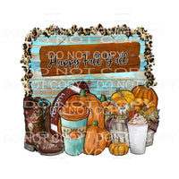 happy fall yall football pumpkins # 824 Sublimation 
