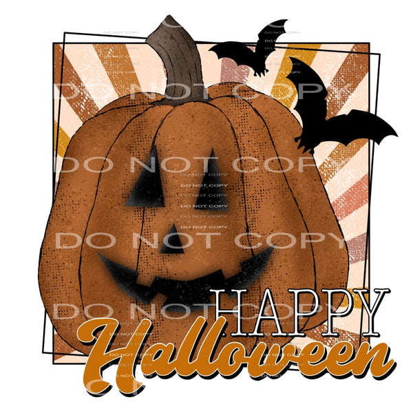 happy halloween #7566 Sublimation transfers - Heat Transfer