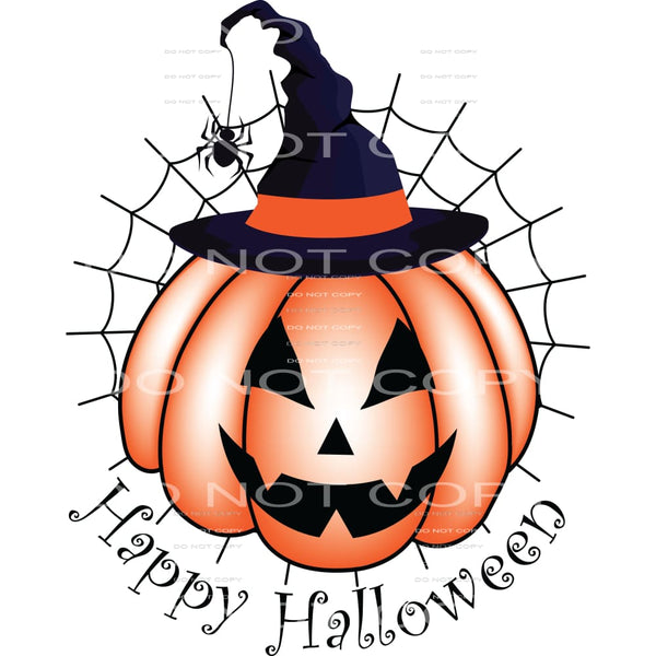 happy halloween #8538 Sublimation transfers - Heat Transfer