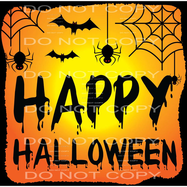 happy halloween #8539 Sublimation transfers - Heat Transfer