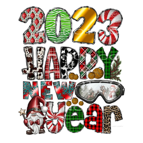 Happy New Year 2023 # 2125 Sublimation transfers - Heat 