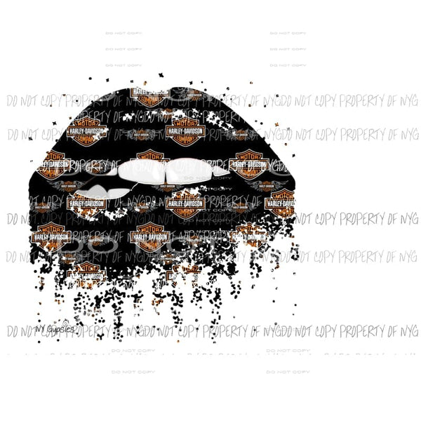 Harley Lips # 1 Sublimation transfers Heat Transfer