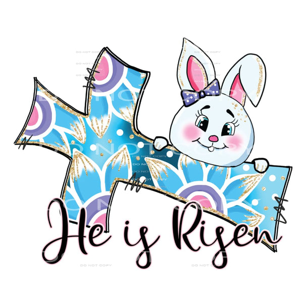 he is risen #4455 Sublimation transfers - Heat Transfer