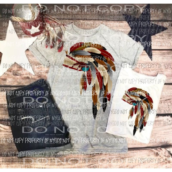 Head Dress #321 headdress sublimation transfer Heat Transfer