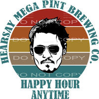hearsay mega pint brewing co #6668 Sublimation transfers - 