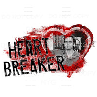 Heart Breaker Ted Bundy Sublimation transfers - Heat 