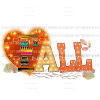 heart fall Sublimation transfers Heat Transfer