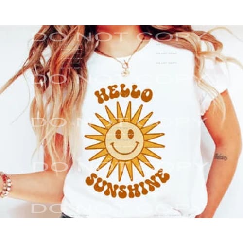 hello sunshine #5028 Sublimation transfers - Heat Transfer