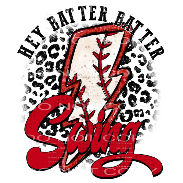 Hey batter batter swing baseball # 1230 Sublimation