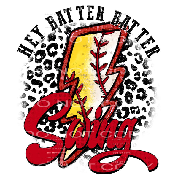 Hey batter batter swing baseball softball both # 1229