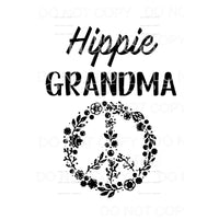 HIPPIE # 1 Grandma - Mama - Mimi - Mom - Nana other names in