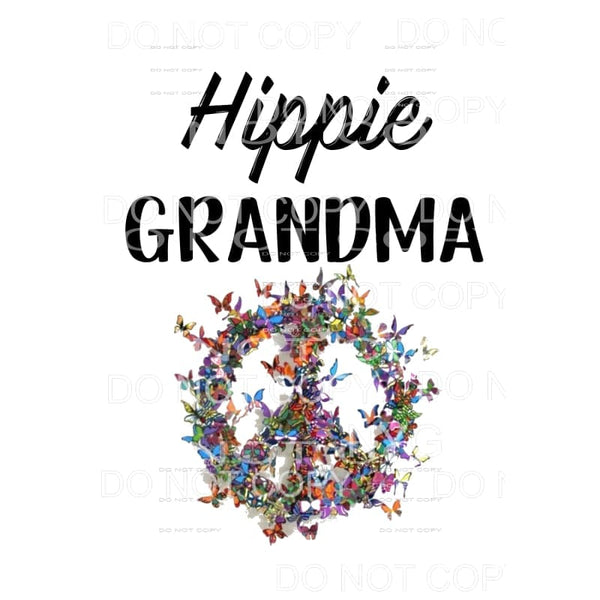 HIPPIE # 2 Grandma - Mama - Mimi - Mom - Nana other names in
