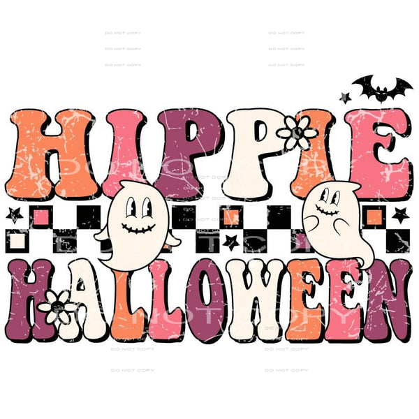 hippie halloween #8514 Sublimation transfers - Heat Transfer