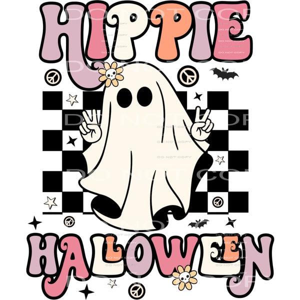 hippie halloween #8619 Sublimation transfers - Heat Transfer