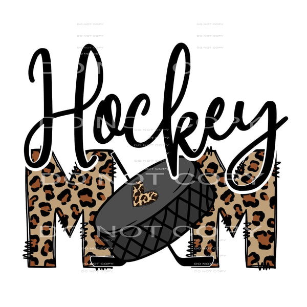 Hockey Mom #4426 Sublimation transfers - Heat Transfer