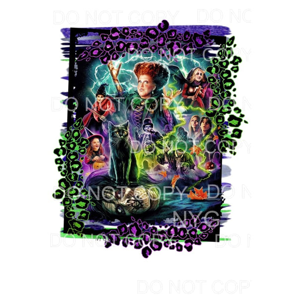 Hocus Pocus # 22 Sanderson Sisters Sublimation transfers - 