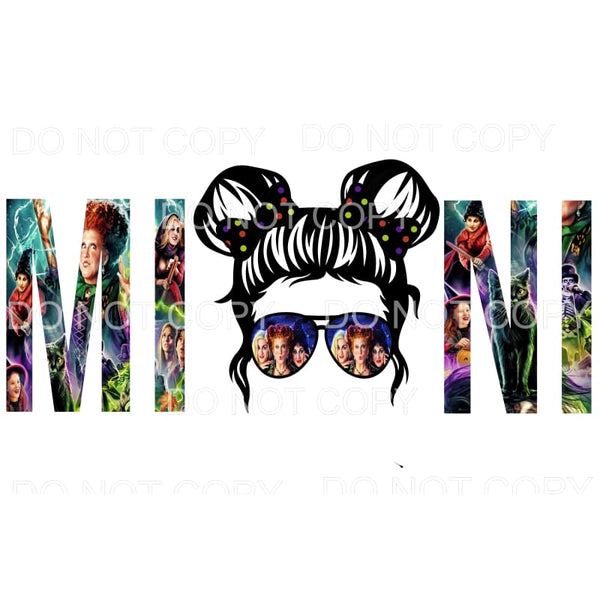 Hocus Pocus MINI Sublimation transfers - Heat Transfer
