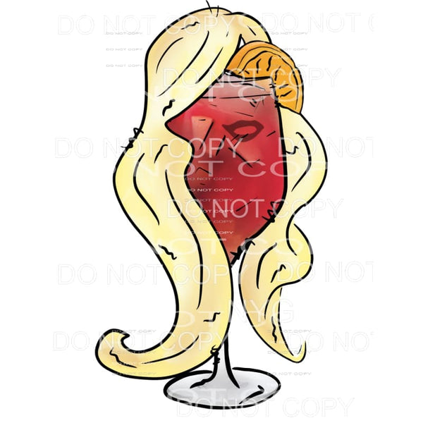 Hocus Pocus Wine Glass Sarah Sanderson Sublimation transfers