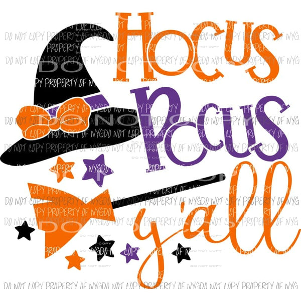 hocus pocus yall sublimation transfers Heat Transfer