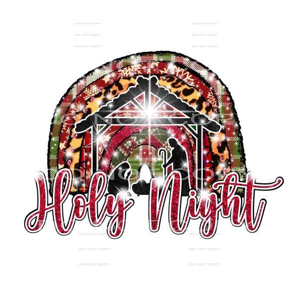 Holy Night #7494 Sublimation transfers - Heat Transfer