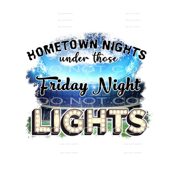 hometown nights under those friday night lights #8585 