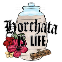 horchata is life #4631 Sublimation transfers - Heat Transfer