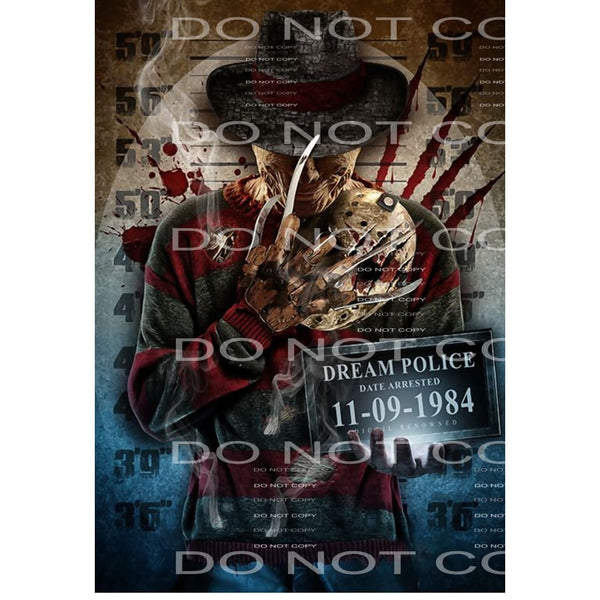 Horror # 8743 sublimation transfers - Heat Transfer
