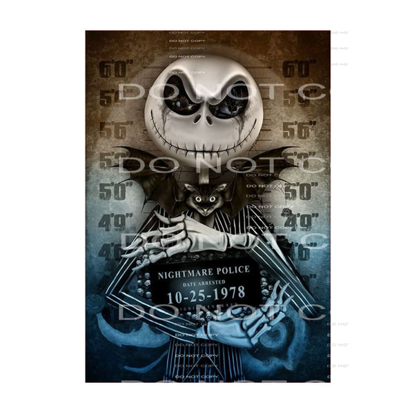 Horror # 8744 sublimation transfers - Heat Transfer