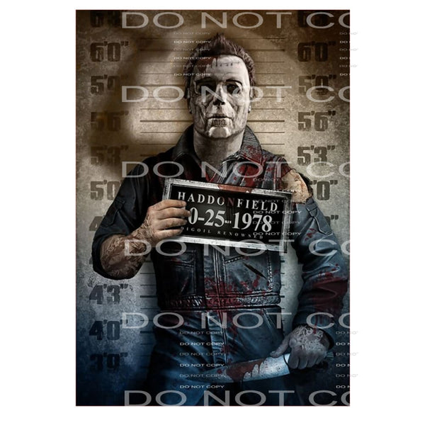 Horror # 8745 sublimation transfers - Heat Transfer