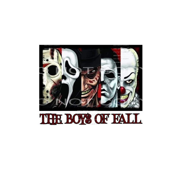Horror # 8807 sublimation transfers - Heat Transfer